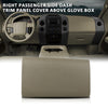 G-PLUS Dash Bezel Panel Cover Passenger Side Upper Glove Box Compatible with Ford F150 2004 2005 2006 2007 2008 Beige