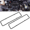 G-PLUS Steel Core Rubber Valve Cover Gaskets Compatible with SBC Chevy 305 327 350 383 400 Engines 7484BOX