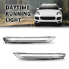 G-PLUS Pair LED Fog Lamps DRL Daytime Running Lights, Compatible with Porsche Cayenne 958 2015-2017, LH Driver RH Passenger 2PCS, 95863118130, 95863118230