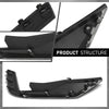G-PLUS Bumper Cover Molding Driver Side Front Compatible with Cadillac Escalade/Escalade ESV (submodel: Sport, Sport Platinum) 2021-2024 GM1038295, 87829987 Gloss Black