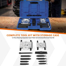 G-PLUS Bearing Separator Tool Kit for Sedans Trucks ATVs Black Front View