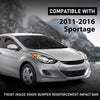 G-PLUS Front Inside Inner Bumper Reinforcement Impact Bar Compatible with Tucson 2011-2015/Fit Kia Sportage 2011-2016 865303W000 86530-3W000 865302S000