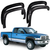 G-PLUS Fender Flares Compatible with Dodge Ram 1500/2500/3500 Models Only 1994-2001 Textured Matte Pickup Truck Accessories Trim Cover Protector 4pcs