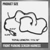 G-PLUS Front Parking Sensor Harness Compatible with Tesla Model X 2016 2017 2018 2019 2020 103243300G, 1032433-00-G, 1032433-00 Black