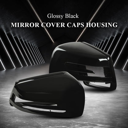 G-PLUS Mirror Cover Caps Housing Compatible with Benz S-Class W221 2011-2013/Fit Benz C-Class W204 2011-2014/Fit Benz CLS C218 2014-2018/Fit Benz GLA X156 2014-2020 A2128100164, A2128100264