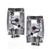 G-PLUS Parking Corner Side Marker Signal Light Lamp Pair Set Compatible with 1990-1997 D21 Pickup Black B611001G02, B611501G02 NI2551104, NI2550104