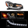 G-PLUS Headlights Headlamps w/Bulbs Compatible with Chevy Trax 2017-2022,Fit w/Factory LED DRL Projector Headlights Models Only,Driver and Passenger,faros delanteros