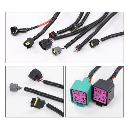 G-PLUS Engine Wiring Harness Compatible with 2005 2006 2007 Ford F250 F350 F450 F550 Super Duty 6.0L Diesel Engine (Only fit for 11/4/2004 and later build),5C3Z-12B637-BA, 5C3Z12B637BA, D450-637-BA-M7