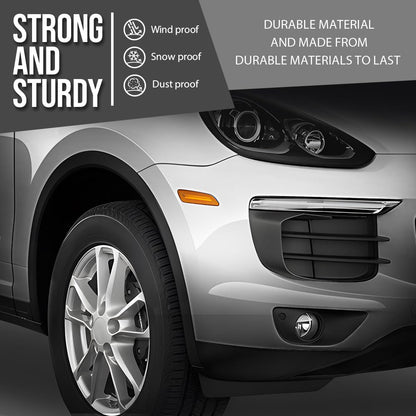 G-PLUS Bumper Cover Bracket Front Right Lower Side Compatible with Porsche Cayenne 2015 2016 2017 2018 95850517850, 958-505-178-50 Black
