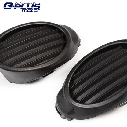 G-PLUS Front Bumper Fog Light Lens Hole Covers Grille Insert Pair 2012-2014 Focus