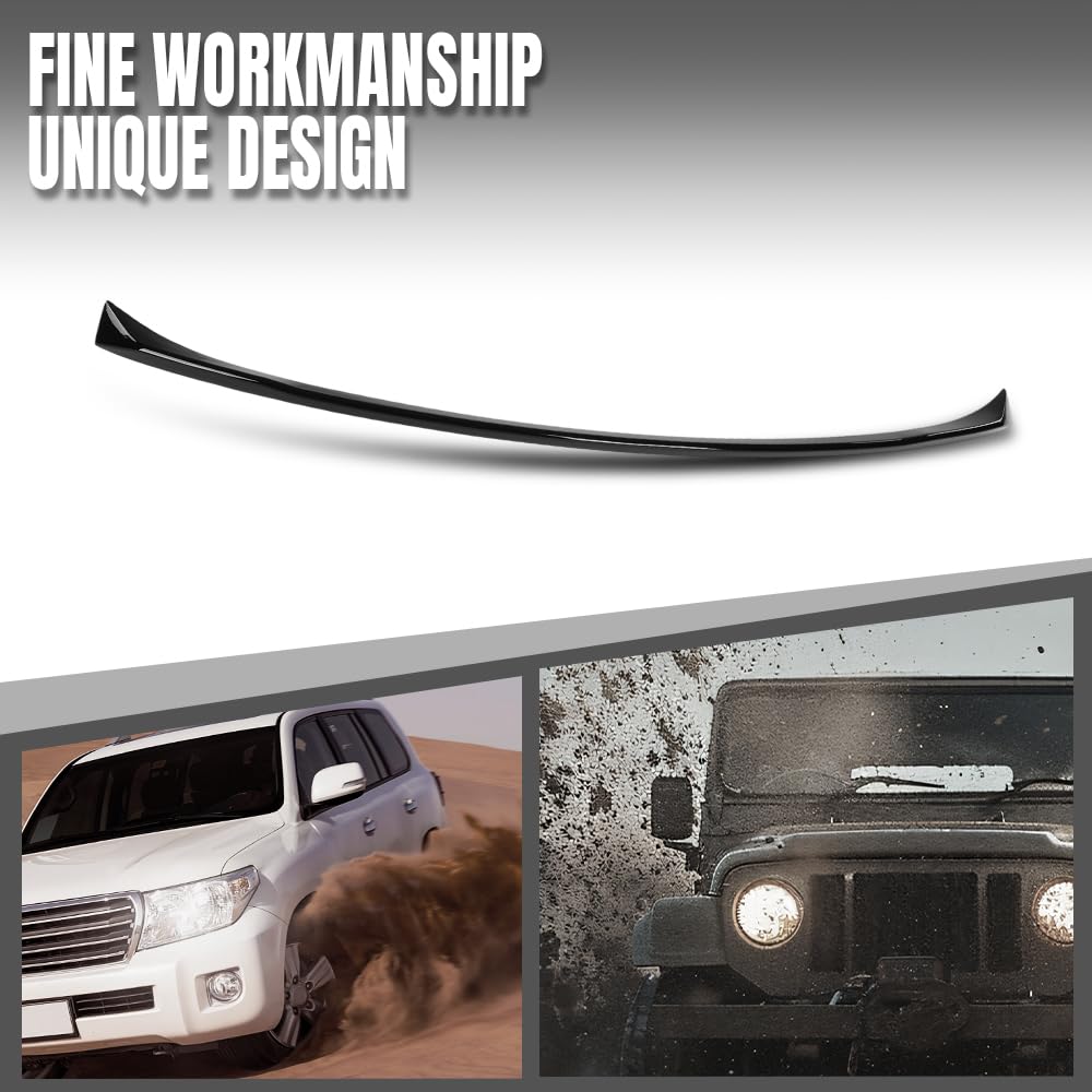 G-PLUS Rear Trunk Spoiler Wing Compatible with BMW X5 G05 2019 2020 2021 2022 2023 2024 Rear Trunk Lip Spoiler Wing Body Kit Gloss Black