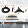 G-PLUS Harmonic Balancer Damper Pulley Puller Kit Compatible with Chevy GM Chrysler Ford etc Black