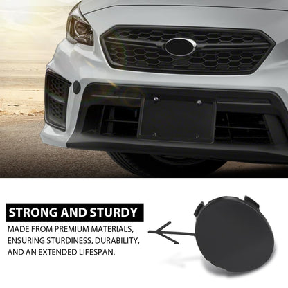 G-PLUS Front Bumper Cover Tow Eye Hole Cap, Compatible with Subaru WRX 2018-2021/ WRX STI 2018-2020, 57731VA320
