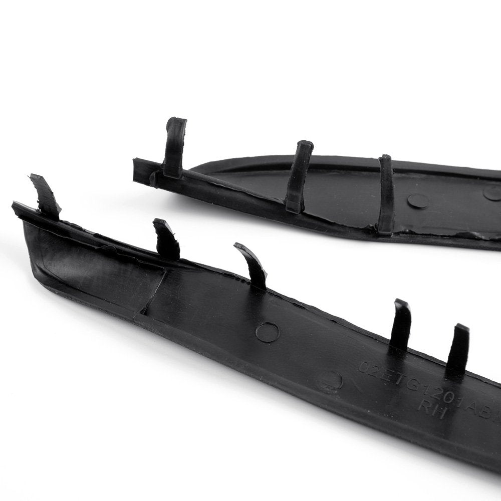 G-PLUS Windshield Wiper Cowl Ends Compatible with 2004-08 Ford F150 Lincoln Mark LT,Pair Rubber End Windshield Wiper Cowl