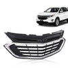 G-PLUS Front Bumper Upper Grille Grill, Compatible with Chevy Equinox 2018 2019 2020, Black & Chrome