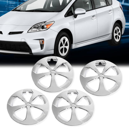 G-PLUS 15 inch Hubcaps, Compatible with to.yo.ta Prius 2010 2011 2012 2013 2014 2015 Auto Tire Replacement Exterior Cap 61167-42602-47060 Wheel Covers Hub Caps