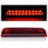 G-PLUS High Mount LED 3rd Brake Light Compatible with 2014-2018 Chevy Silverado GMC Sierra Rear Tail Cargo Lamp Waterproof Chrome Housing Red Lens