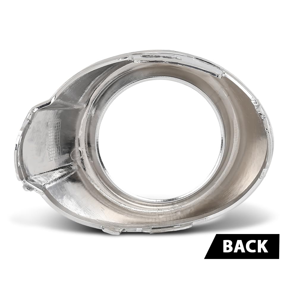 G-PLUS Left Fog Light Cover Trim Driving Lamp, Compatible with Ford Focus SE SEL Titanium Hatchback/Sedan 4-Door 2012-2014, Driver Side, CP9Z17E811C, FO1038117