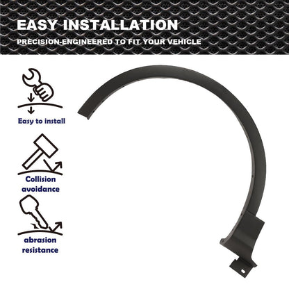 G-PLUS Front Left Fender Flare Compatible with Ford Escape 2013-2017, Wheel Opening Molding Arch Trim, CJ5Z-16268-AB, Factory Style