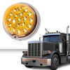 G-PLUS Yellow Lens Warm White LED Watermelon Marker Turn Signal Light w/Base universal