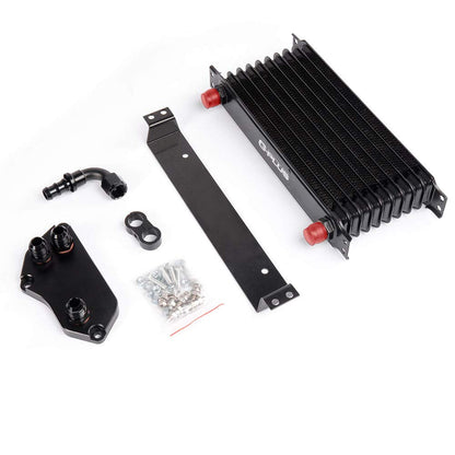 G-PLUS 10 ROW AN10 Aluminum Oil Cooler Kit Fit For Bmw 3 Series F30 F35/N20 316 320