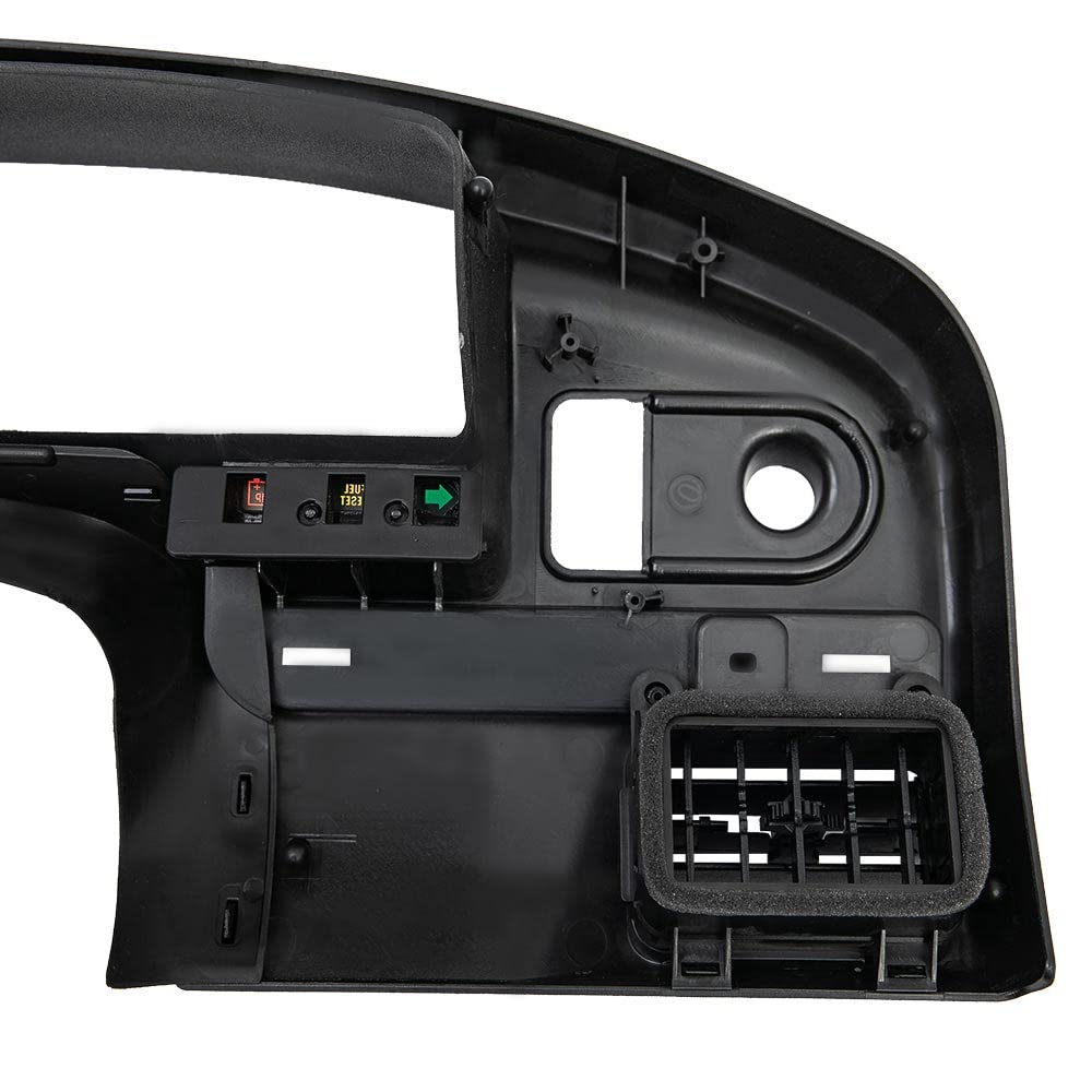 G-PLUS Dashboard Dash Panel Bezel, Compatible with Ford F150 F250 F350 Super Duty 1992 1993 1994 1995 1996 1997 W/Gas Engine Dash Cover ABS Plastic Adhesive