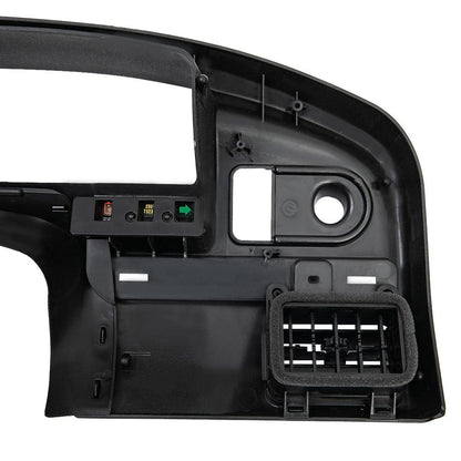 G-PLUS Dashboard Dash Panel Bezel, Compatible with Ford F150 F250 F350 Super Duty 1992 1993 1994 1995 1996 1997 W/Gas Engine Dash Cover ABS Plastic Adhesive