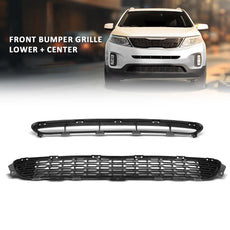 G-PLUS Front Lower Center Bumper Grille 2PCS for Kia Sorento 2014-2015 Product Specifications