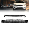 G-PLUS Front Lower & Center Bumper Grille 2PCS, Compatible with Kia Sorento 2014-2015 865611U500, 865221U500, 86561-1U500, 86522-1U500, 865622P500, 865222P500