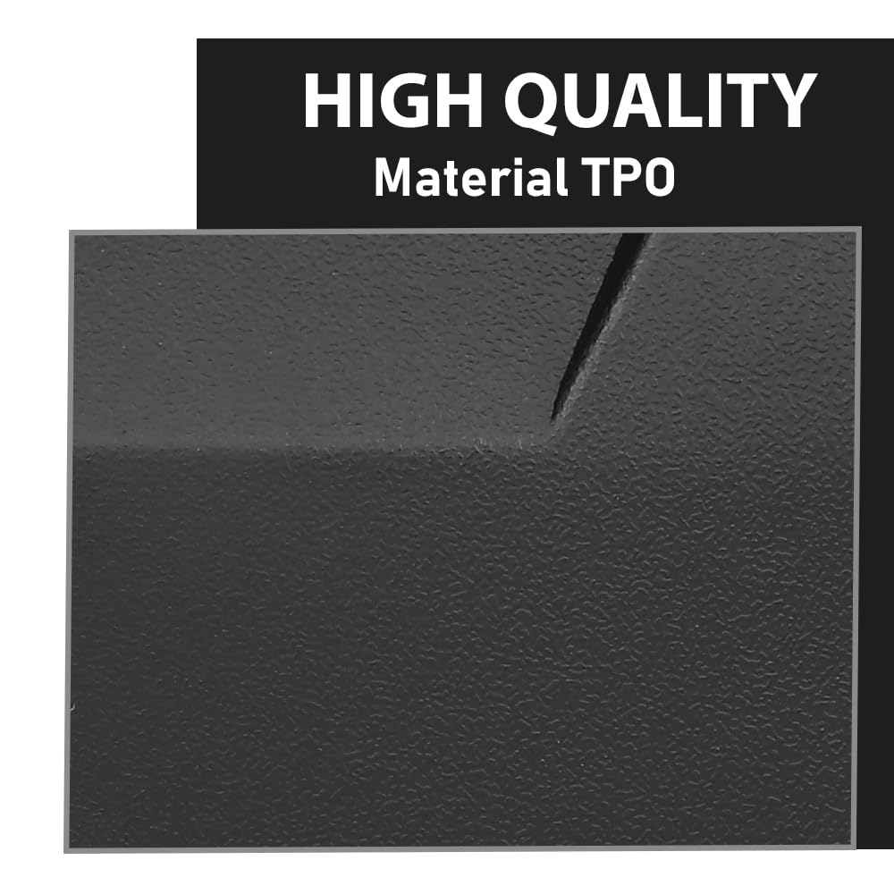 G-PLUS Rear Bumper Tow Eye Cap Hook Cover Compatible with Cadillac SRX 2010-2016 25777324 Black