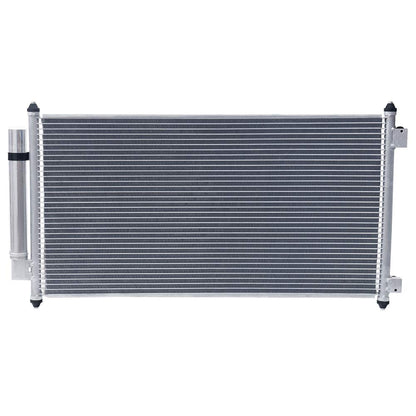 AC Condenser 3669 Compatible For Honda Accord 08-12 / Crosstour 12-15 2.4L L4 3.5L V6 Aluminum Silver