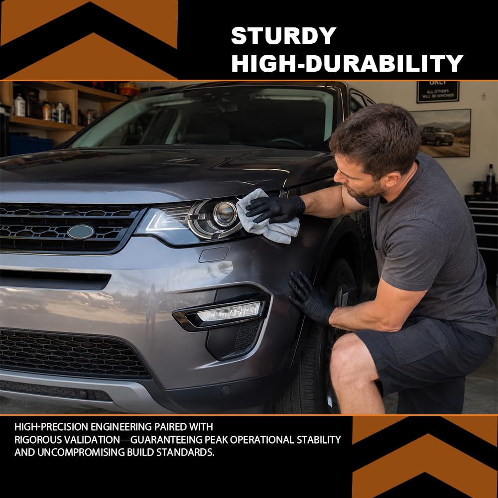 G-PLUS Headlight Lens Cover Compatible with Land Rover Discovery Sport 2020-2022 Left Side Front Headlamp Lens Cover Clear