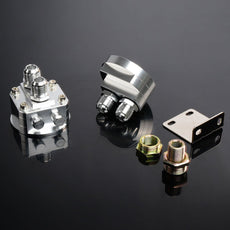 G-PLUS Oil Cooler Kit 10 Row AN10 Universal Engine Transmission With Oil Filter Relocation Product Image