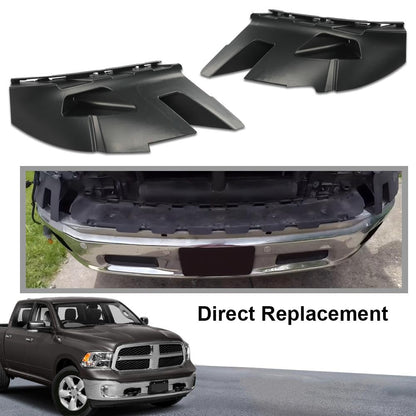 G-PLUS Pair Front Bumper Support Bracket Compatible with Ram 1500 Classic 2013-2019 (2019 1500 Classic DS Model) 68104944AD 68104945AE CH1043121 CH1042121