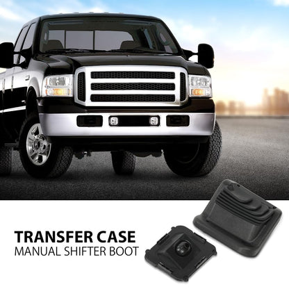 G-PLUS 4x4 Transfer Case Manual Shifter Boot Compatible with Ford F250 F350 Super Duty 6.0L 1999-2007 F81Z7277BC F81Z-7277-BC
