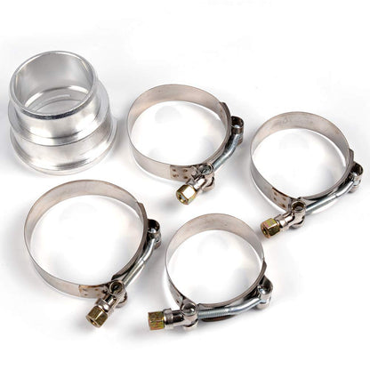 G-PLUS Aluminum Intake Turbo Charge Pipe Kit Compatible with Home Use BMW N55 F2X F3X Black