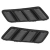 G-PLUS Front Hood Air Vent Grille Pair, Compatible with Benz W166 GL GL350 GL450 GL550 GL63 AMG ML ML350 ML550 ML63 AMG 2012-2015, LH Driver & RH Passenger Side 2PCS, 1668800105, 1668800205