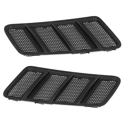 G-PLUS Front Hood Air Vent Grille Pair, Compatible with Benz W166 GL GL350 GL450 GL550 GL63 AMG ML ML350 ML550 ML63 AMG 2012-2015, LH Driver & RH Passenger Side 2PCS, 1668800105, 1668800205