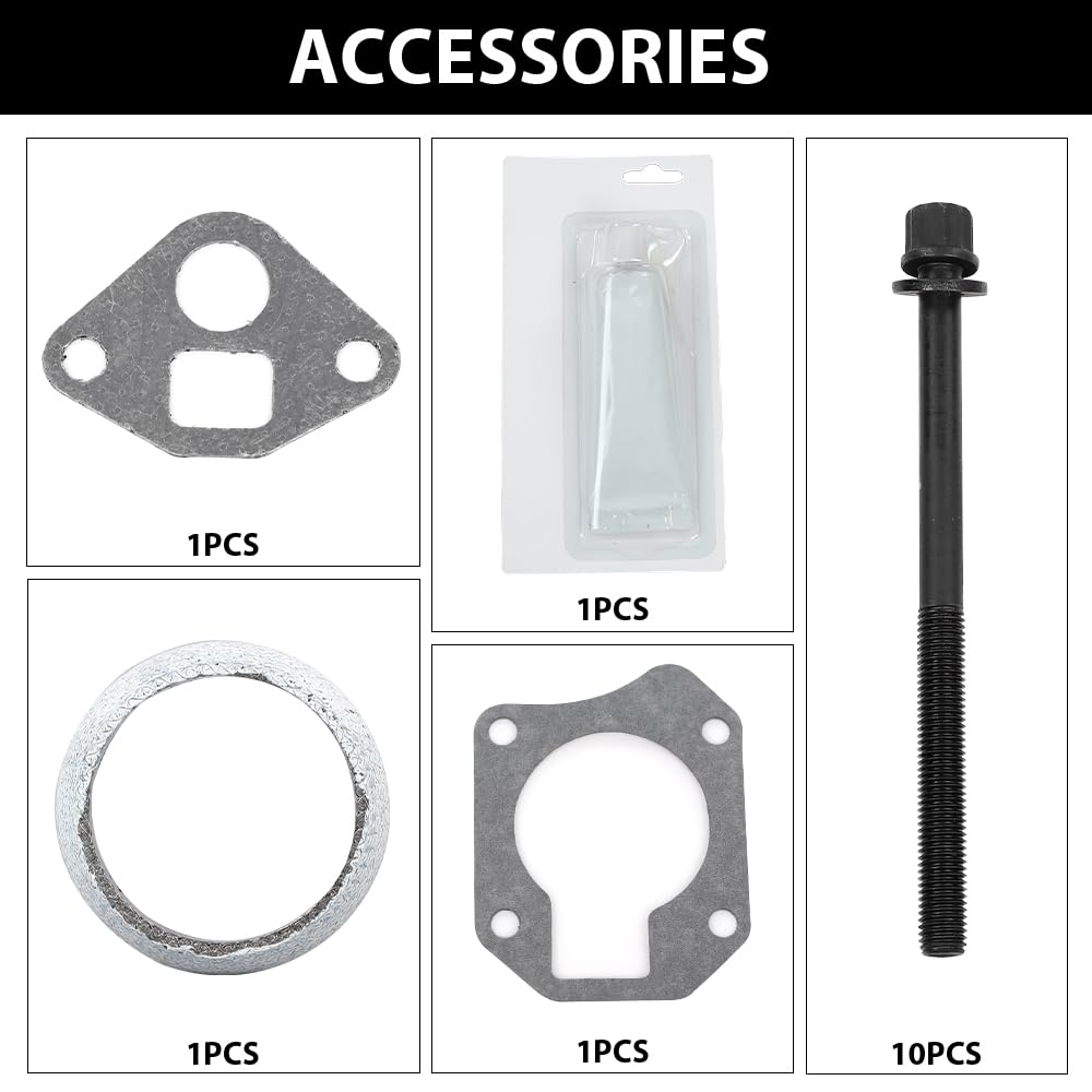 G-PLUS Head Gasket Set Bolts K24A4 Compatible with Honda Accord 2.4L 2003-2005/Fits Honda Element 2.4L 2003-2006 HS26243PT ES71333