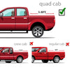 G-PLUS T3 Tri-Fold Hard Lock 5.8Ft Truck Tonneau Cover Compatible with 2007-2013 Chevy Silverado/GMC Sierra | 5'8"(72") Folding Short Bed Lock