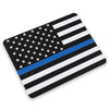 G-PLUS Middle Window American Flag Decal Sticker Compatible with 15-21 F150/250/350 (Blue)