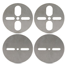 G-PLUS Air Ride Mount Plates for Universal 2500 2600 Air Bags Upper Lower Brackets