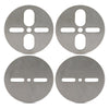 G-PLUS Universal Air Ride Mount Plates Upper Lower Dual or Single Port 2500 2600 Bags