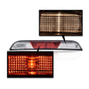 G-PLUS LED 3rd Third Brake Light Compatible with Ford F150 2015 2016 2017,Compatible with F250 F350 F450 F550 Super Duty 2017 High Mount Rear Stop Light Cargo Lamp Red & Clear Lens Chrome Housing