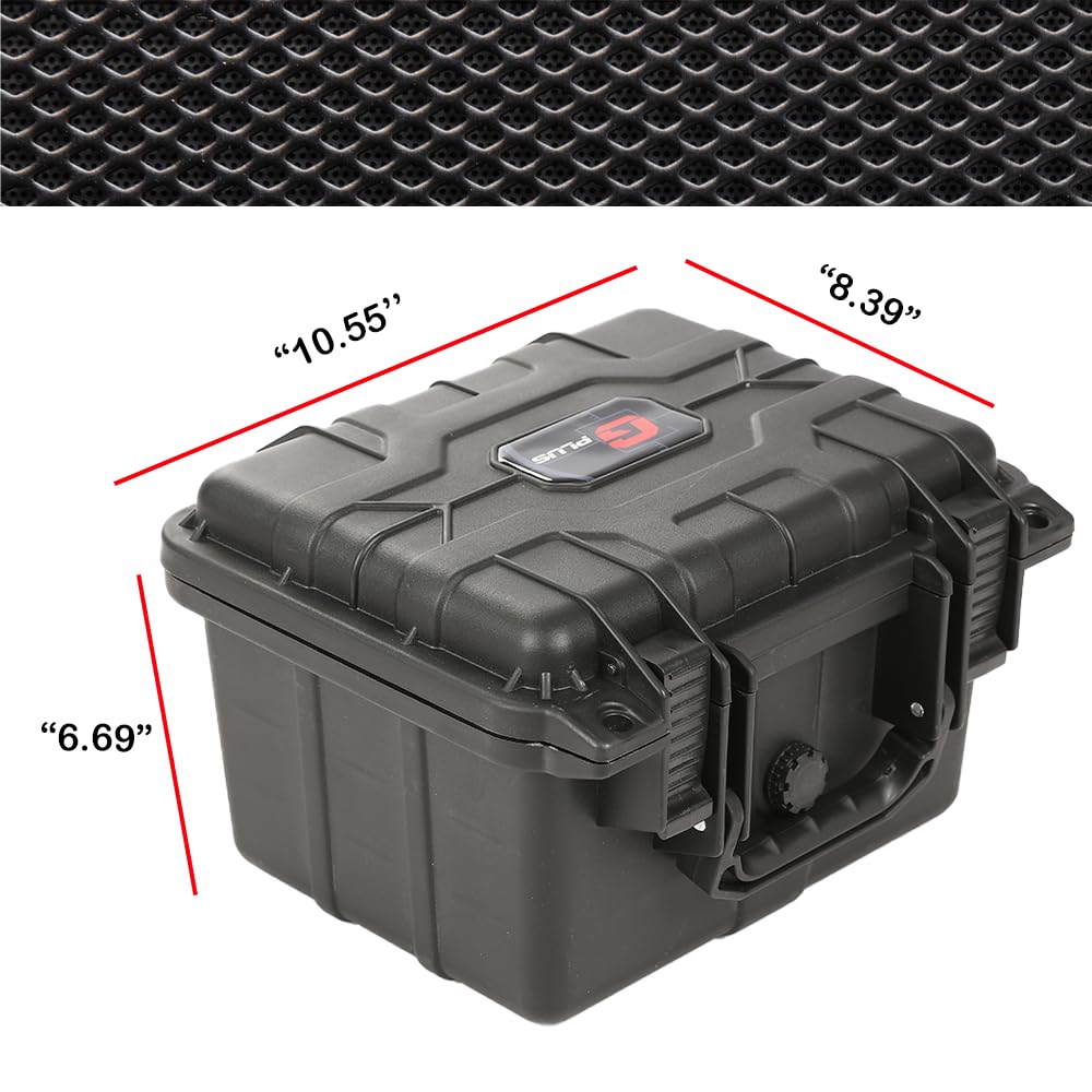 G-PLUS Graded Card Storage Box for BGS PSA SGC FGS Weatherproof Graded Sports Trading Cards(Small, Black)
