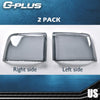 G-PLUS Front Headlight Lens Cover Compatible with 05-07 Ford F250 F350 F450 F550, Left & Right Side (Smoky Lens)