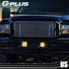 G-PLUS Bumper Driving Fog Lights Lamp Compatible with 2005-2007 Ford F250 F350 F450 F550 Super Duty / 2005 Ford Excursion Driver & Passenger Side Fog Lamp Accessories