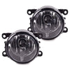 Compatible For Acura Honda Ford Nissan Subaru Lincoln Suzuki Waterproof Front Bumper Driving Fog Light Lamps With H11 55W Bulbs 1 Pair