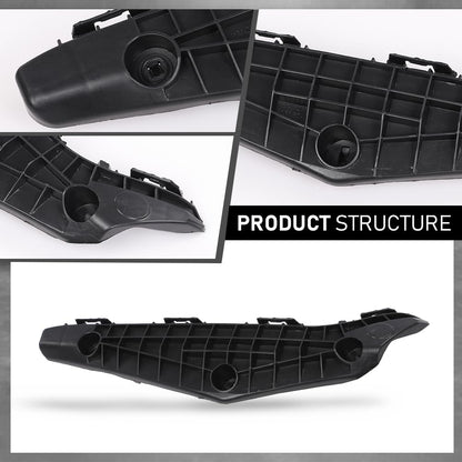 G-PLUS Front Right Bumper Bracket, Compatible with Toyota Highlander Plus 2013/ Highlander (submodel: Base, Hybrid, Hybrid Limited, Limited, SE) 2011-2013, Passenger Side, 521450E040, TO1043120