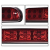 G-PLUS Rear LED Third Brake Light Compatible With Ford F250 F350 F450 F550 Super Duty 1999-2015,(NOT FOR Harley-Davidson Edition), 3rd Stop Lamps,Red Lens Chrome Housing